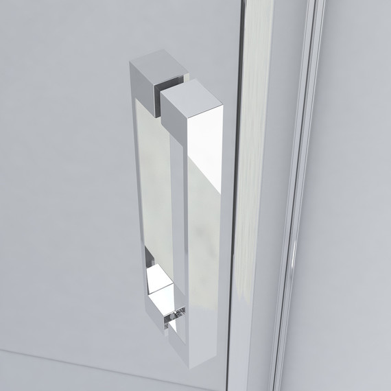 Душевое ограждение Vincea Stresa 90x90 см VSP-1S900CL, хром/прозрачное фото 3