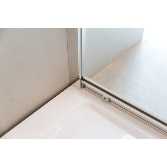 Душевое ограждение Vincea Scala 80x80 см VSS-2SC800CL, хром/прозрачное фото 3