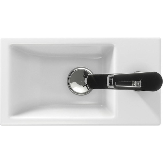 Тумба подвесная с раковиной Taliente Olejo 40 см TA-MBO-40PR-blanco, белый глянец фото 6