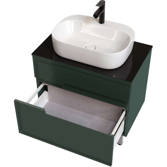 Тумба напольная со столешницей Taliente Cevia 80 см TA-MBC-80PS-grigio verde, серо-зелёный матовый - 3 Тумба напольная со столешницей Taliente Cevia 80 см TA-MBC-80PS-grigio verde, серо-зелёный матовый фото 3