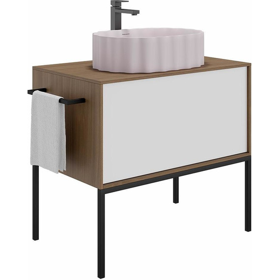 Раковина-чаша Kerama Marazzi Conchiglia 50 см CC.wb.50\MAL, мальва матовая фото 3