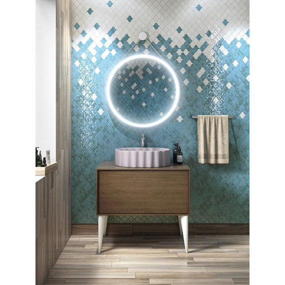 Раковина-чаша Kerama Marazzi Conchiglia 50 см CC.wb.50\MAL, мальва матовая фото 5