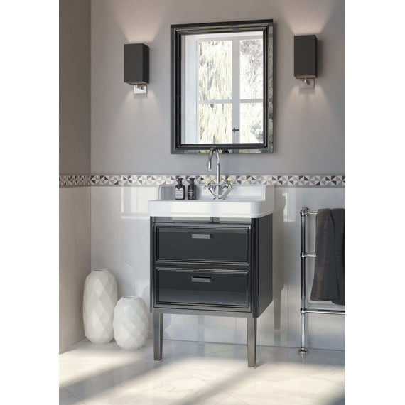 Зеркало Kerama Marazzi POMPEI 60 см, черный фото 3