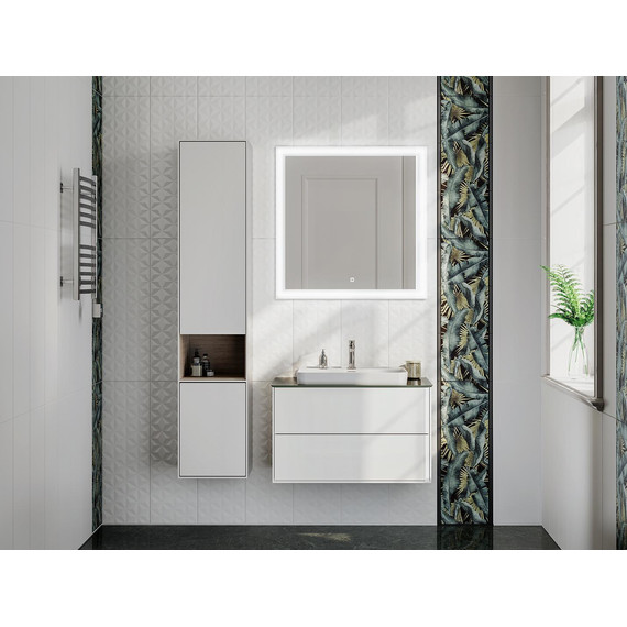 Пенал подвесной Kerama Marazzi Plaza Modern 35 см PL.M.170\WHT, белый - 2 Пенал подвесной Kerama Marazzi Plaza Modern 35 см PL.M.170\WHT, белый фото 2