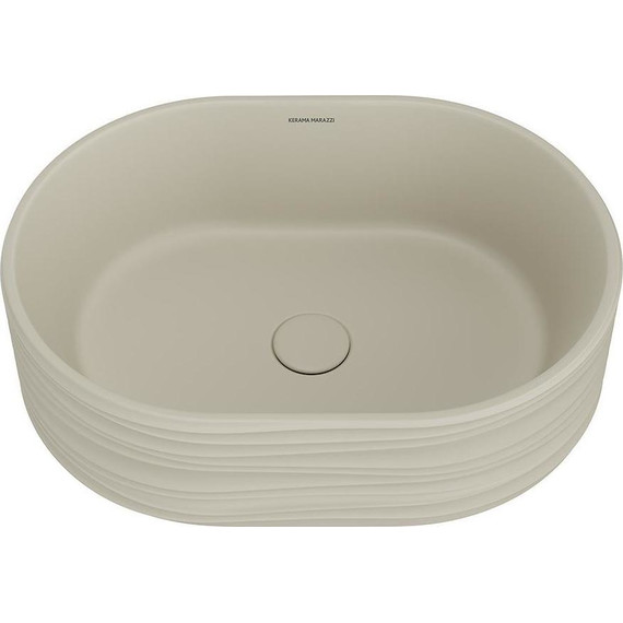 Раковина-чаша Kerama Marazzi Sabbia 50 см SA.wb.50\SAN, песочный матовый фото 