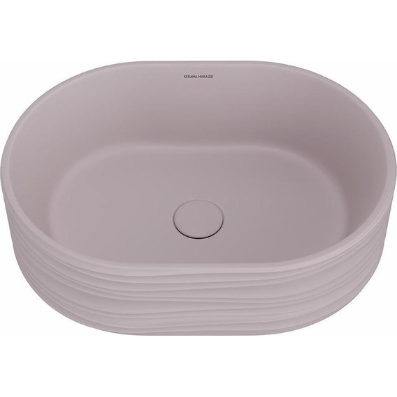 Раковина-чаша Kerama Marazzi Sabbia 50 см SA.wb.50\MAL, мальва матовая фото 