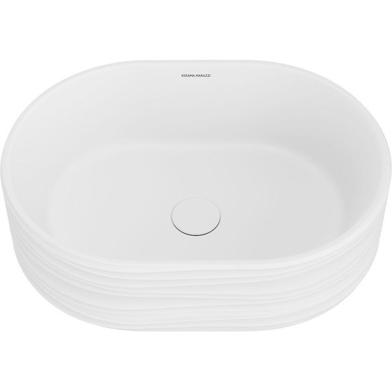 Раковина-чаша Kerama Marazzi Sabbia 50 см SA.wb.50\WHT.M, белый матовый фото 