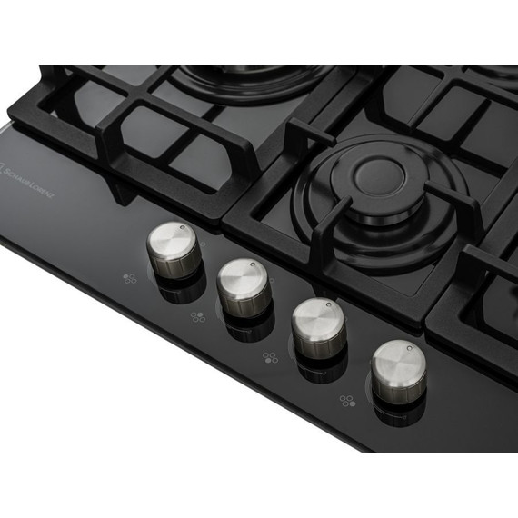 Газовая варочная поверхность Schaub Lorenz SLK GY6531 (чёрное стекло) фото 5