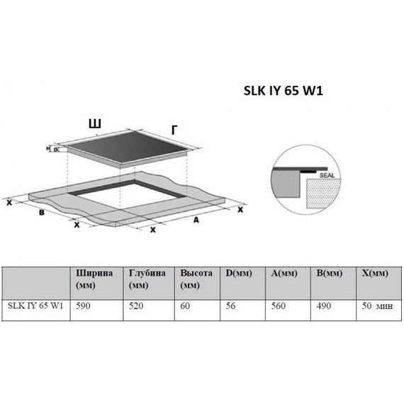 Индукционная варочная панель Schaub Lorenz SLK IY 65 W1 фото 6
