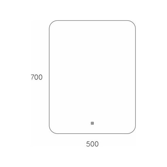 Зеркало Taliente Zled 50 см TA-Zled-B5070 фото 4