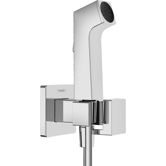 Набор для гигиенического душа Hansgrohe Bidette E 1 jet EcoSmart+ 29233000 (без скрытой части) фото 