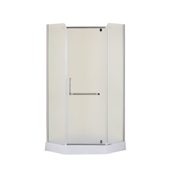 Душевое ограждение Taliente 90x90 см TA-09093-1MP, хром/матовое фото 