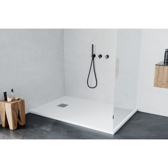 Поддон каменный Taliente 120x80 см PTA-ST-120W, белый матовый фото 3