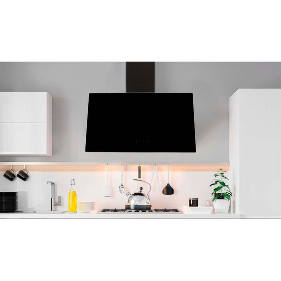 Вытяжка Schaub Lorenz SLD DY6128 (чёрное стекло) фото 6