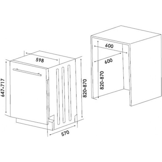 Встраиваемая посудомоечная машина Schaub Lorenz SLG VI6911 фото 12