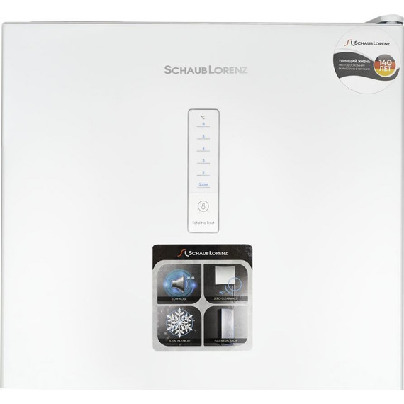 Двухкамерный холодильник Schaub Lorenz SLU C188D0 W фото 5