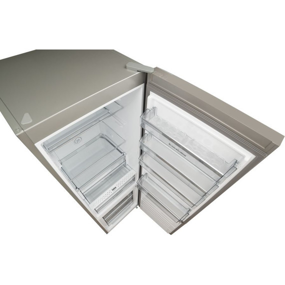 Двухкамерный холодильник Schaub Lorenz SLU S379L4E (белое стекло) фото 6