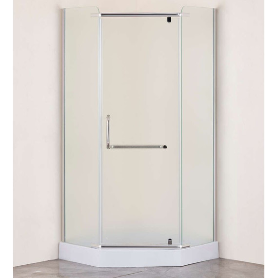 Душевое ограждение Taliente 90x90 см TA-09093-1MP, хром/матовое фото 