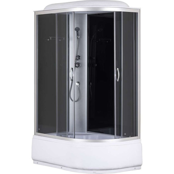 Душевая кабина Taliente 120x80 см TA-12080GL, хром/тонированное фото 