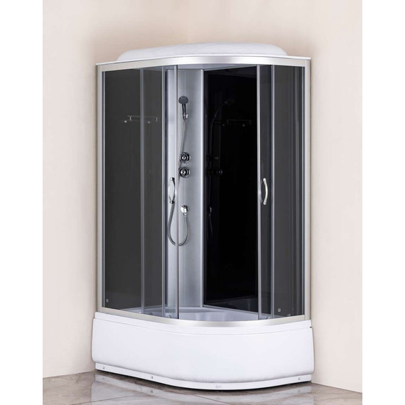 Душевая кабина Taliente 120x80 см TA-12080GL, хром/тонированное - 3 Душевая кабина Taliente 120x80 см TA-12080GL, хром/тонированное фото 3