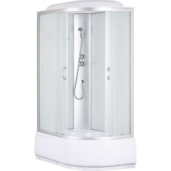 Душевая кабина Taliente 120x80 см TA-12080ML, хром/матовое фото 