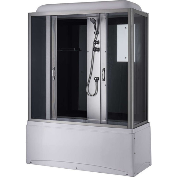 Душевая кабина Taliente 170x75 см TA-17075G, хром/тонированное фото 