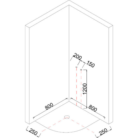 Душевая кабина Taliente 80x80 см TA-8080M, хром/матовое - 4 Душевая кабина Taliente 80x80 см TA-8080M, хром/матовое фото 4