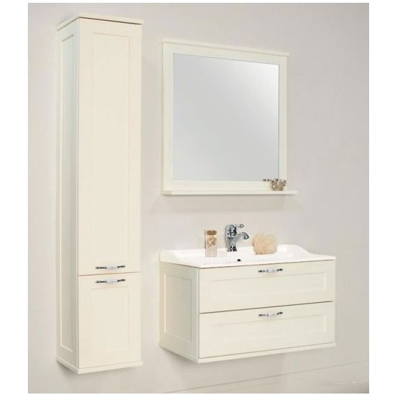 Зеркало Акватон Леон 80 см 1A186402LBPS0, дуб белый фото 7