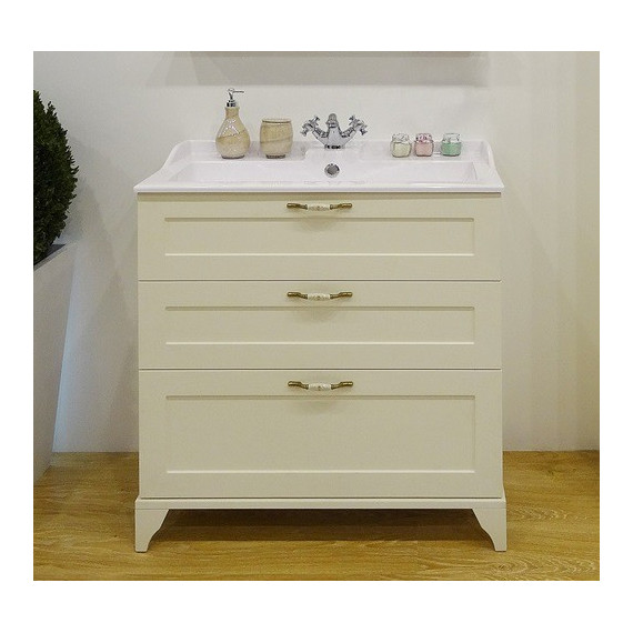 Тумба напольная с раковиной Акватон Леон 80Н см 1A1878K0LBPR0, дуб бежевый - 5 Тумба напольная с раковиной Акватон Леон 80Н см 1A1878K0LBPR0, дуб бежевый фото 5