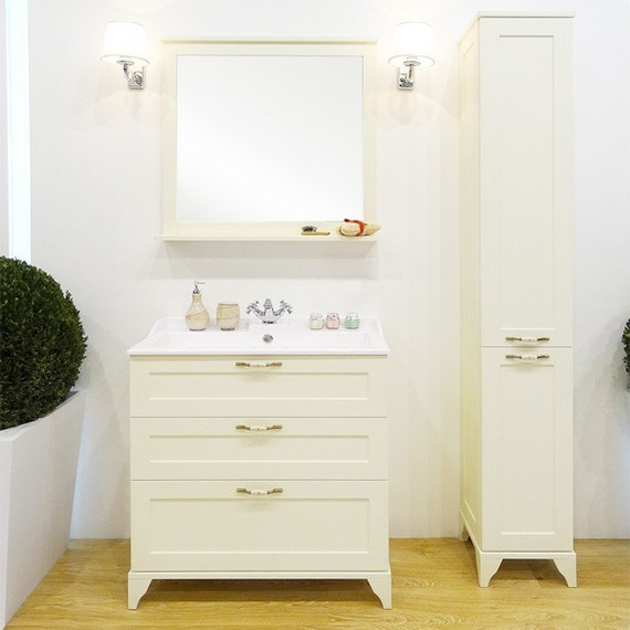 Пенал Акватон Леон Н 31 см 1A187903LBPR0, дуб бежевый - 5 Пенал Акватон Леон Н 31 см 1A187903LBPR0, дуб бежевый фото 5