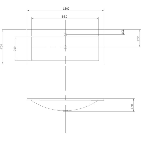 Раковина Акватон Премьер М 120 см 1A70483KPR010 - 4 Раковина Акватон Премьер М 120 см 1A70483KPR010 фото 4