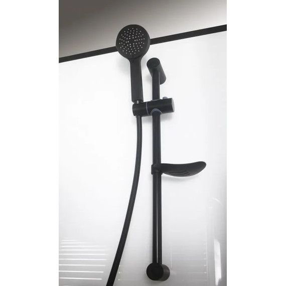 Душевое кабина Grossman Elegans 100 см GR250D, чёрный/прозрачное - 7 Душевое кабина Grossman Elegans 100 см GR250D, чёрный/прозрачное фото 7