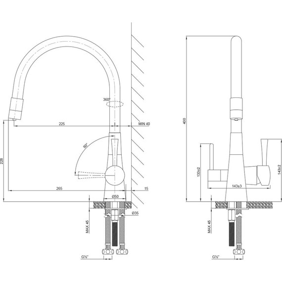Смеситель для кухни Lemark Comfort LM3075C-Silver, серебристый/хром фото 2