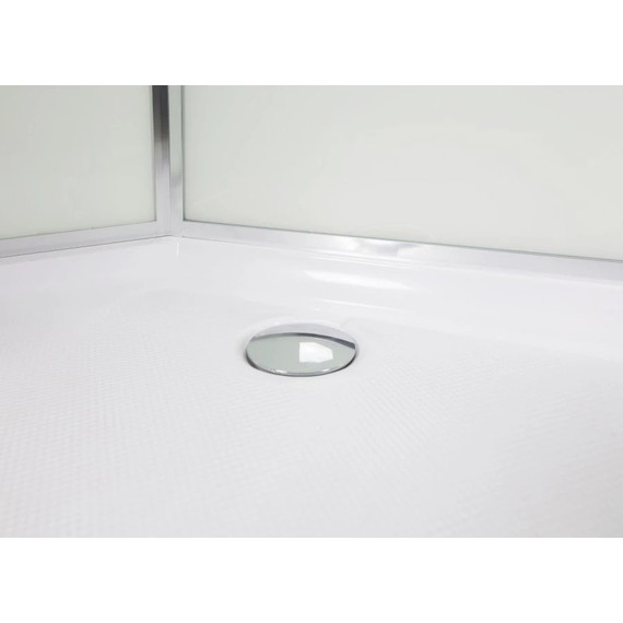 Гидробокс Niagara Ultra NG-3012-01 120x120 см, хром/прозрачное/матовое (безсиликоновая сборка) - 8 Гидробокс Niagara Ultra NG-3012-01 120x120 см, хром/прозрачное/матовое (безсиликоновая сборка) фото 8