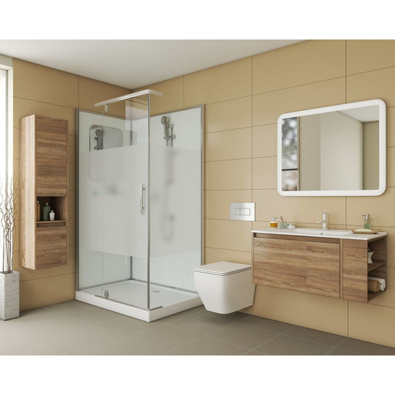 Душевое кабина Grossman Classic 120x80 см GR172QL L, хром/матовое - 3 Душевое кабина Grossman Classic 120x80 см GR172QL L, хром/матовое фото 3