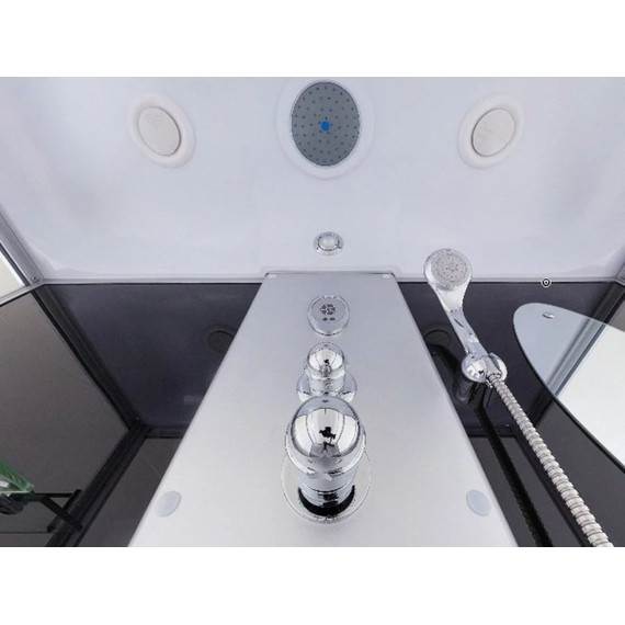 Гидробокс Niagara Ultra NG-5150-01 150x70 см, хром/тонированное фото 6