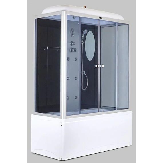 Гидробокс Niagara Ultra NG-5150-01 150x70 см, хром/тонированное фото 2