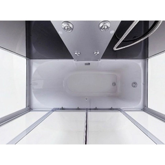 Гидробокс Niagara Ultra NG-5170-01 170x75 см, хром/тонированное фото 5