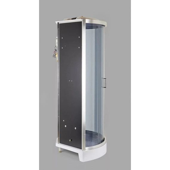 Гидробокс Niagara Ultra NG-901-01 90x90 см, хром/тонированное (безсиликоновая сборка) - 18 Гидробокс Niagara Ultra NG-901-01 90x90 см, хром/тонированное (безсиликоновая сборка) фото 18