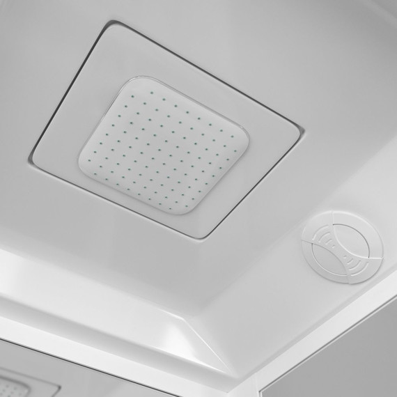 Гидробокс Grossman 80x100 см GR122, белый/прозрачное - 3 Гидробокс Grossman 80x100 см GR122, белый/прозрачное фото 3