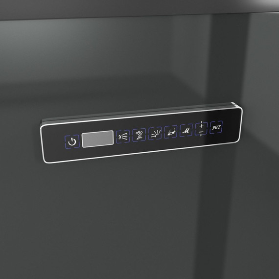 Гидробокс Grossman 90x90 см GR221, чёрный/прозрачное - 7 Гидробокс Grossman 90x90 см GR221, чёрный/прозрачное фото 7