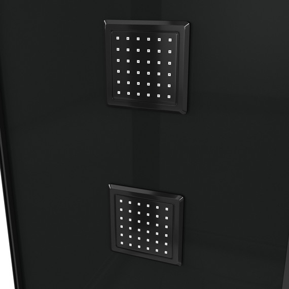 Гидробокс Grossman 90x110 см GR223, чёрный/прозрачное - 6 Гидробокс Grossman 90x110 см GR223, чёрный/прозрачное фото 6