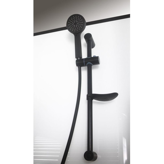 Душевое кабина Grossman Classic 120x80 см GR272QL L, чёрный/узор фото 6