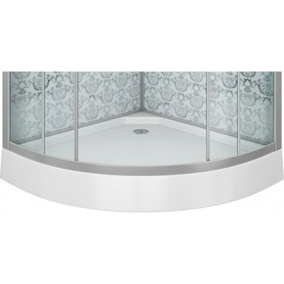 Душевая кабина Niagara Luxe NG-7701W 90x90 см, серебро/прозрачное - 4 Душевая кабина Niagara Luxe NG-7701W 90x90 см, серебро/прозрачное фото 4