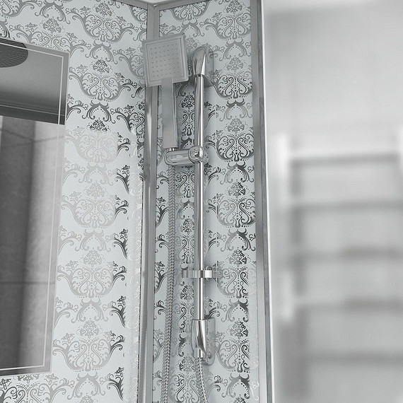 Гидробокс Niagara Luxe NG-7711WR 120x90 см, серебро/прозрачное - 5 Гидробокс Niagara Luxe NG-7711WR 120x90 см, серебро/прозрачное фото 5