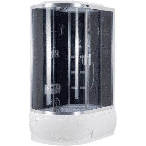 Гидробокс Niagara Ultra NG-910-01R 120x80 см, хром/тонированное (безсиликоновая сборка) - 2 Гидробокс Niagara Ultra NG-910-01R 120x80 см, хром/тонированное (безсиликоновая сборка) фото 2