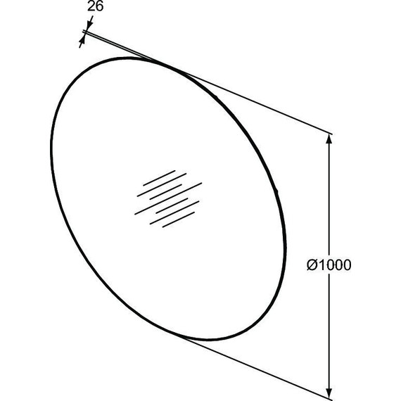 Зеркало Ideal Standard Conca Led 100 см T3959BH фото 10