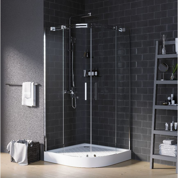 Душевое ограждение Grossman Galaxy 100 см GR-4100, хром/прозрачное фото 2