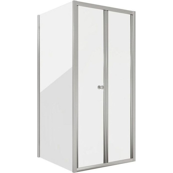 Душевое ограждение Grossman Advans 80x80 см GR-8080Ad, хром/прозрачное фото 
