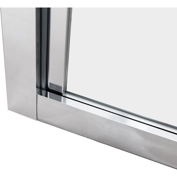 Душевое ограждение Grossman Advans 100x100 см GR-1010Ad, хром/прозрачное - 5 Душевое ограждение Grossman Advans 100x100 см GR-1010Ad, хром/прозрачное фото 5